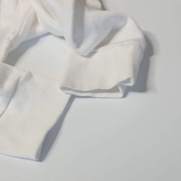 Crewcuts Everyday Girls Tween cozy white grahic pop color sweatshirt - Picture 5 of 9